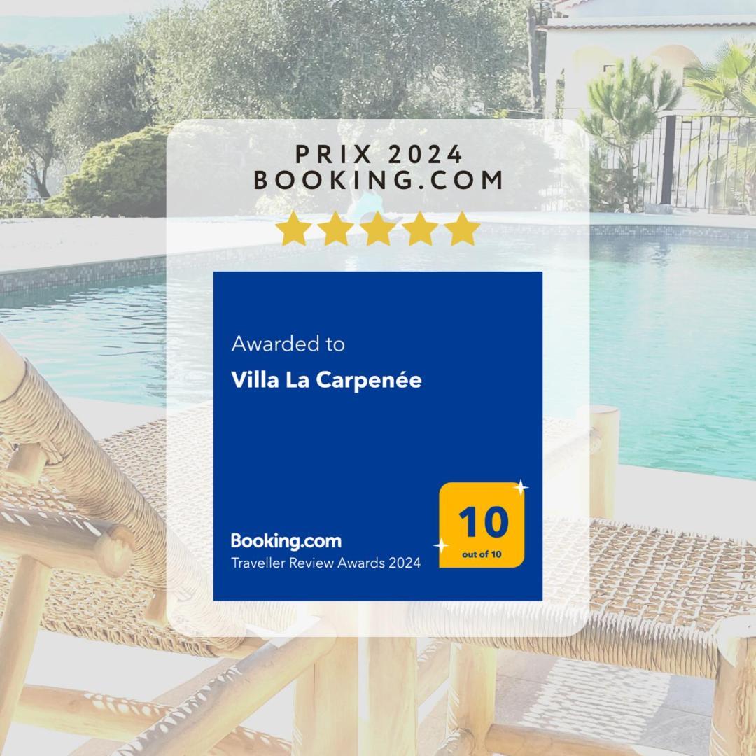 Villa La Carpenee Roquefort-les-Pins Luaran gambar